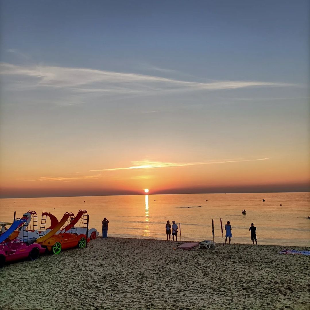 Atardecer en la playa de Cala Millor